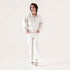 CANVAS POLO QUARTER ZIP SWEATSHIRT